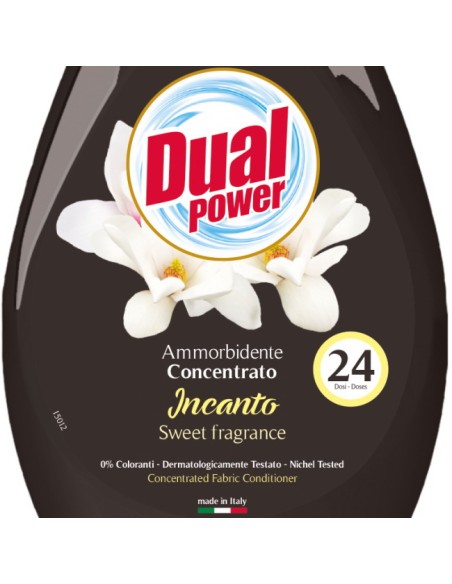 dual power ultra ammorbidente concentrato 24 lavaggi - 600ml - incanto: tuttocasashop.live: prodotti per bucato e tessuti