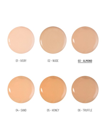 astra long stay concealer - correttore lunga tenuta - spf15 - 03c - almond: tuttocasashop.live: igiene e cura della persona