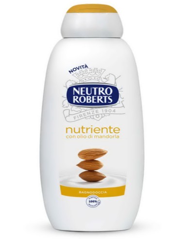 neutro roberts bagnodoccia - 450ml - nutriente - con olio di mandorla: tuttocasashop.live: igiene e cura della persona