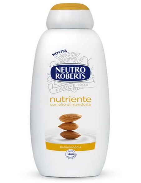 neutro roberts bagnodoccia - 450ml - nutriente - con olio di mandorla: tuttocasashop.live: igiene e cura della persona