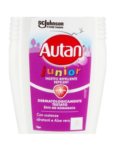 autan insetto repellente vapo 100ml - junior - con sostanze idratanti e aloe: tuttocasashop.live: igiene e cura della persona