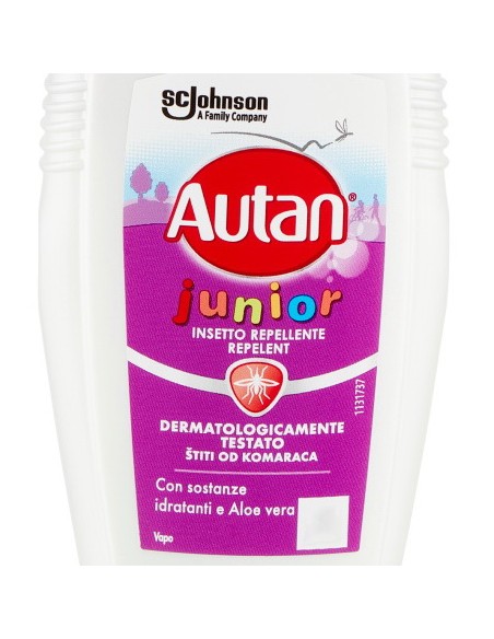 autan insetto repellente vapo 100ml - junior - con sostanze idratanti e aloe: tuttocasashop.live: igiene e cura della persona
