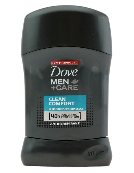 dove deodorante stick 50ml - protezione 48h - men care - clean comfort: tuttocasashop.live: igiene e cura della persona