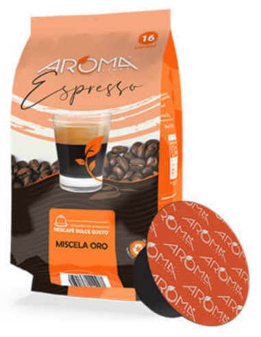 aroma light caffe espresso 16 capsule - miscela oro - nescafe' dolce gusto: tuttocasashop.live: altro - bazar