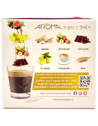 aroma light 30 capsule di gusto - orzo - conpatibile lavazza espresso point: tuttocasashop.live: altro - bazar