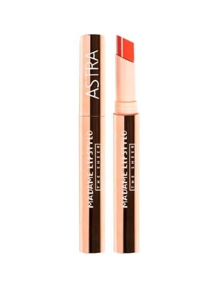 astra madame lipstylo the sheer - rossetto stylo - 03 - corail cherie: tuttocasashop.live: igiene e cura della persona