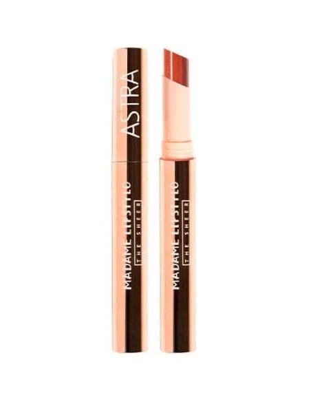 astra madame lipstylo the sheer - rossetto stylo - 06 - 90's bisou: tuttocasashop.live: igiene e cura della persona