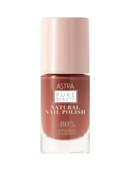 astra pure beauty natural nail polish - smalto - 05 - terracotta: tuttocasashop.live: igiene e cura della persona