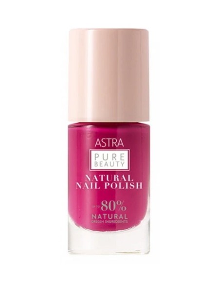 astra pure beauty natural nail polish - smalto - 10 - bouganvillea: tuttocasashop.live: igiene e cura della persona
