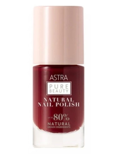 astra pure beauty natural nail polish - smalto - 15 - ruby dust: tuttocasashop.live: igiene e cura della persona