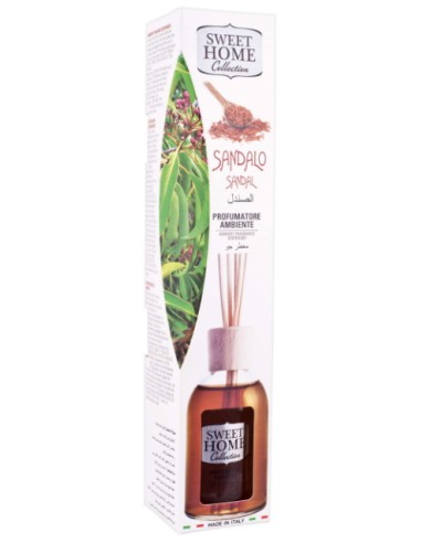 suarez sweet home diffusore essenza 100ml con bastoncini - sandalo: tuttocasashop.live: pulizia e cura della casa