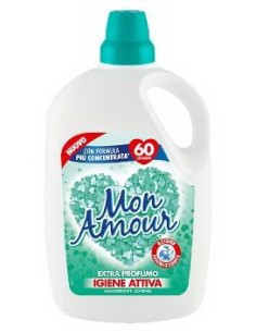 mon amour ammorbidente 60 lavaggi 3000ml - igienizzante: tuttocasashop.live: prodotti per bucato e tessuti