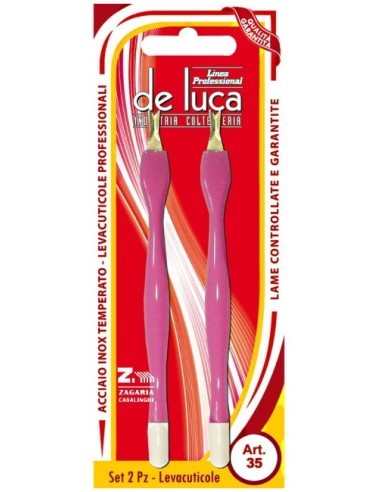 de luca levacuticole - set 2 pezzi: tuttocasashop.live: igiene e cura della persona