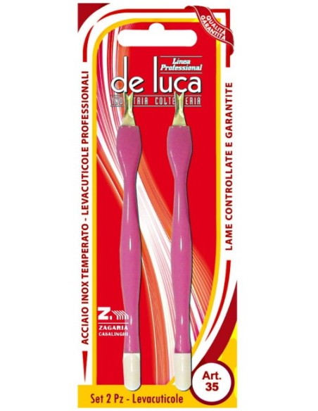 de luca levacuticole - set 2 pezzi: tuttocasashop.live: igiene e cura della persona