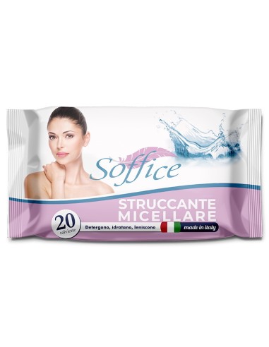 soffice micellare - 20 salviettine struccanti: tuttocasashop.live: igiene e cura della persona