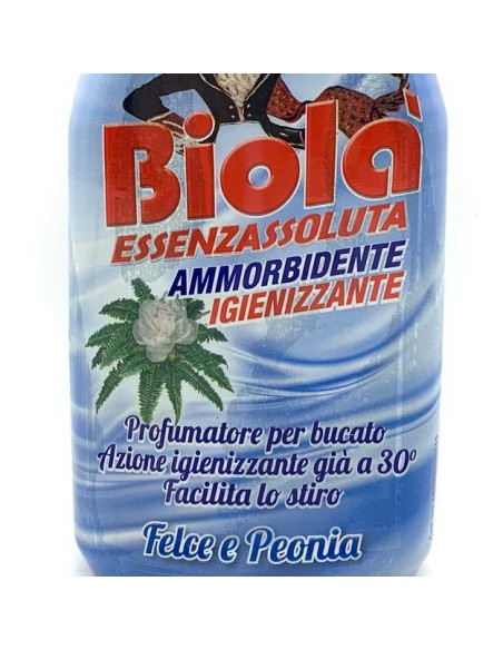 biola' essenzassoluta ammorbidente igienizzante - 300ml - felce&peonia: tuttocasashop.live: prodotti per bucato e tessuti