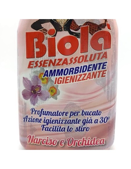 biola' essenzassoluta ammorbidente igienizzante - 300ml - narciso&orchidea: tuttocasashop.live: prodotti per bucato e tessuti