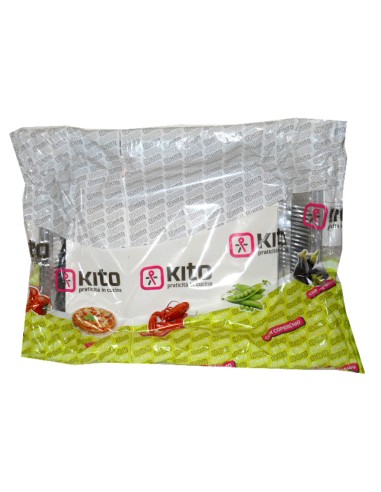 kito 2 vaschette in alluminio con coperchio - 8 porzioni 32x26x5cm: tuttocasashop.live: carta & monouso