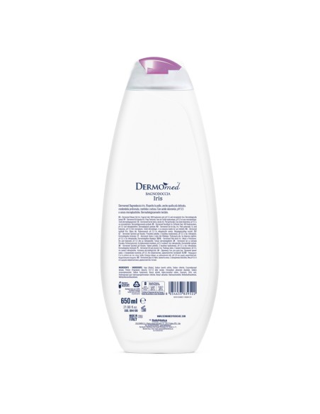 dermomed bagnodoccia 650ml - ph 5.5 con acido ialuronico - iris: tuttocasashop.live: igiene e cura della persona