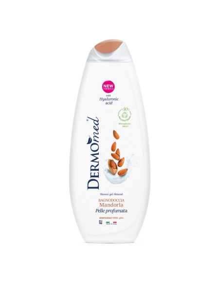 dermomed bagnodoccia 650ml - ph 5.5 con acido ialuronico - mandorla: tuttocasashop.live: igiene e cura della persona