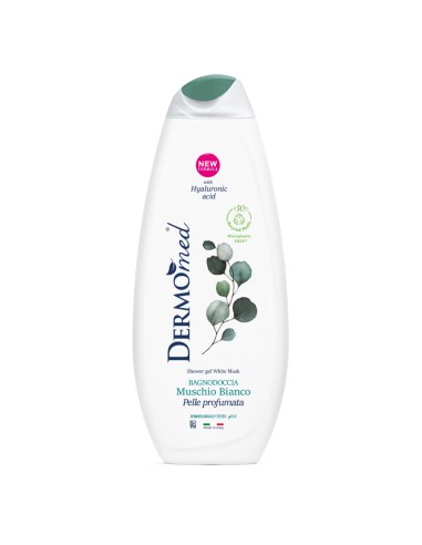 dermomed bagnodoccia 650ml - ph 5.5 con acido ialuronico - muschio bianco: tuttocasashop.live: igiene e cura della persona