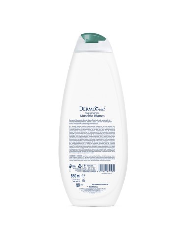 dermomed bagnodoccia 650ml - ph 5.5 con acido ialuronico - muschio bianco: tuttocasashop.live: igiene e cura della persona