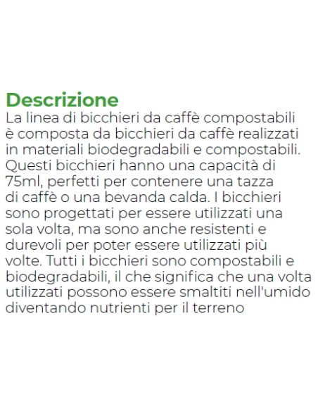 clendy bicchieri caffe' monouso in carta da 75ml - 50 pezzi - rosso: tuttocasashop.live: carta & monouso
