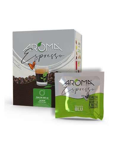 aroma light caffe espresso 150 cialde 44mm compostabili - miscela blu: tuttocasashop.live: altro - bazar