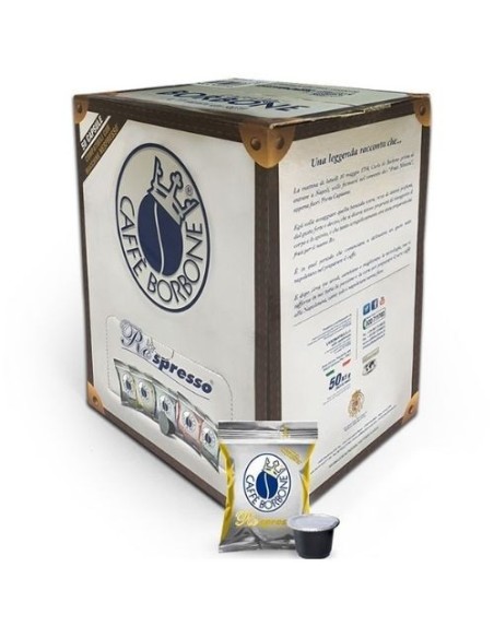 borbone respresso caffe' 50 capsule - compatibili nespresso - miscela oro: tuttocasashop.live: altro - bazar