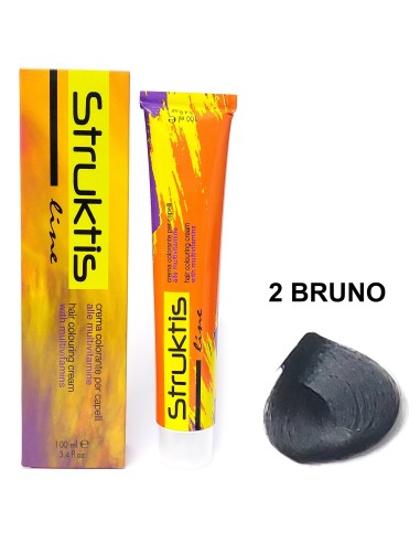 struktis crema colorante 100ml - 2 bruno: tuttocasashop.live: igiene e cura della persona