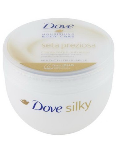 dove silky crema corpo 300ml - setificante: tuttocasashop.live: igiene e cura della persona