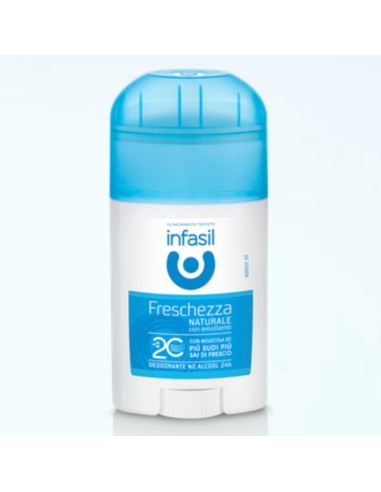 infasil deodorante stick - 40ml - freschezza naturale: tuttocasashop.live: igiene e cura della persona