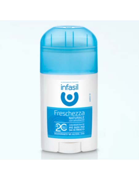 infasil deodorante stick - 40ml - freschezza naturale: tuttocasashop.live: igiene e cura della persona