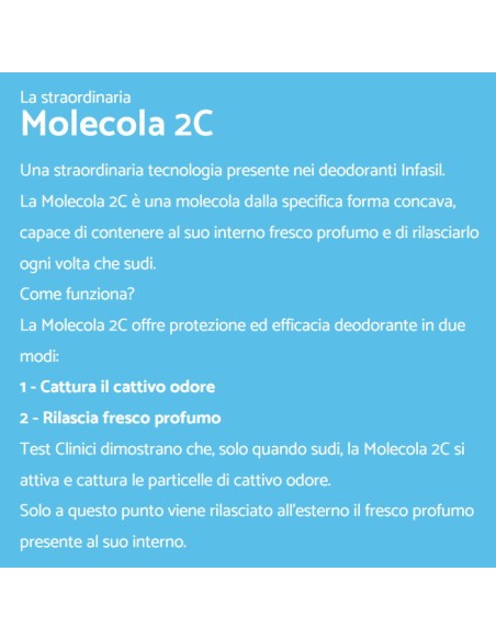 infasil deodorante stick - 40ml - freschezza naturale: tuttocasashop.live: igiene e cura della persona