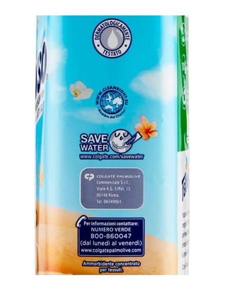 fabuloso ammorbidente concentrato 54 lavaggi - 1250ml - vaniglia: tuttocasashop.live: prodotti per bucato e tessuti
