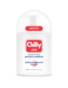 chilly detergente intimo 200ml - ciclo - igienizzante e riequilibrante: tuttocasashop.live: igiene e cura della persona