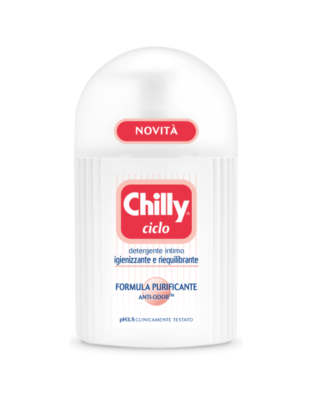 chilly detergente intimo 200ml - ciclo - igienizzante e riequilibrante: tuttocasashop.live: igiene e cura della persona