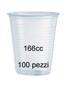 very well 96 bicchieri monouso in plastica pp - 166cc - trasparenti: tuttocasashop.live: carta & monouso