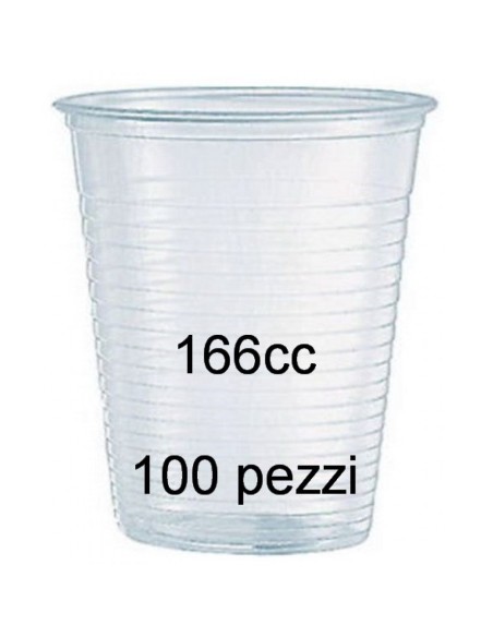 very well 96 bicchieri monouso in plastica pp - 166cc - trasparenti: tuttocasashop.live: carta & monouso