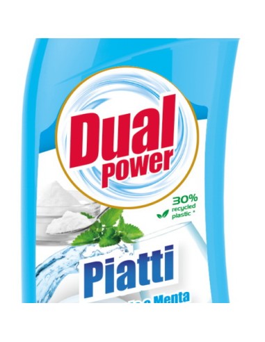dual power detersivo per piatti - 1 litro - bicarbonato: tuttocasashop.live: pulizia e cura della casa
