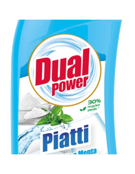 dual power detersivo per piatti - 1 litro - bicarbonato: tuttocasashop.live: pulizia e cura della casa