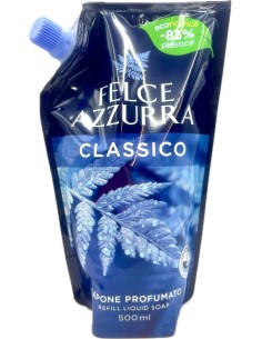 felce azzurra sapone liquido - ecoricarica da 500ml - classico: tuttocasashop.live: igiene e cura della persona