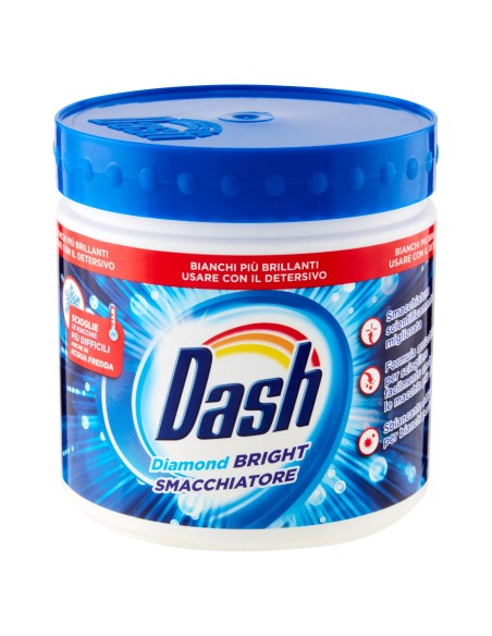 dash diamond additivo smacchiante in polvere - 500 grammi - capi bianchi: tuttocasashop.live: prodotti per bucato e tessuti