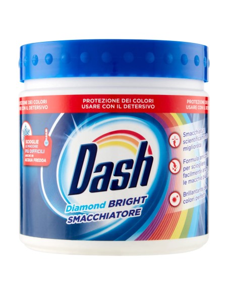 dash diamond additivo smacchiante in polvere - 500 grammi - capi colorati: tuttocasashop.live: prodotti per bucato e tessuti
