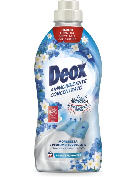 deox ammorbidente concentrato - 660ml - 33 lavaggi - fiori di primavera: tuttocasashop.live: prodotti per bucato e tessuti