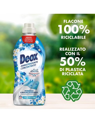 deox ammorbidente concentrato - 660ml - 33 lavaggi - fiori di primavera: tuttocasashop.live: prodotti per bucato e tessuti