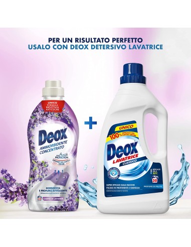 deox ammorbidente concentrato - 660ml - 33 lavaggi - lavanda: tuttocasashop.live: prodotti per bucato e tessuti