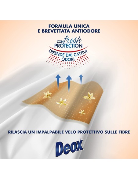 deox ammorbidente concentrato - 660ml - 33 lavaggi - vaniglia: tuttocasashop.live: prodotti per bucato e tessuti