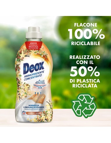 deox ammorbidente concentrato - 660ml - 33 lavaggi - vaniglia: tuttocasashop.live: prodotti per bucato e tessuti