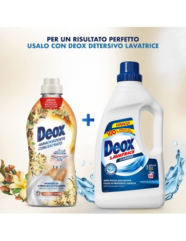 deox ammorbidente concentrato - 660ml - 33 lavaggi - vaniglia: tuttocasashop.live: prodotti per bucato e tessuti